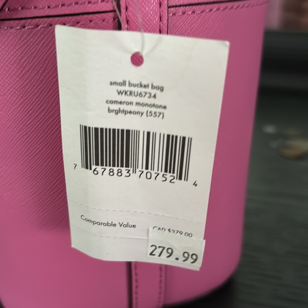 Kate Spade small bucket bag. NWT - Picture 3 of 5